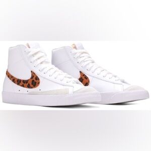 EUC Nike Women’s Blazer Mid 77 SE Cheetah